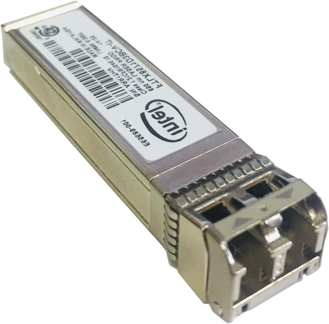 Netwerk Module - Glasvezel Transceiver - Snelle Dataoverdracht - 10 Gbps Snelheid - SR Standaard - Zilver
