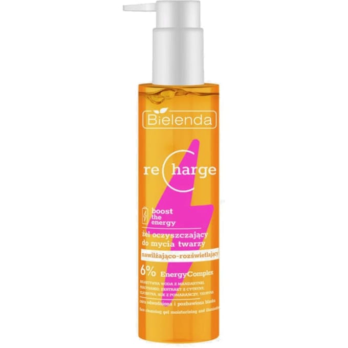 Bielenda RECHARGE Moisturising and Brightening Face Cleansing Gel 150 ml