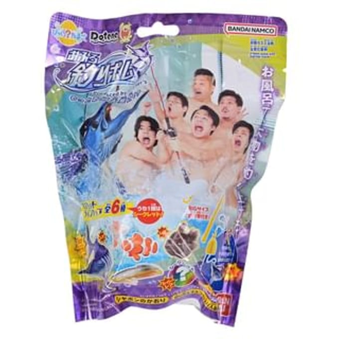 Bandai - Dotene Bath Fishing Bomb Produced by Fischer's Bath Ball 1 pc - Random Style