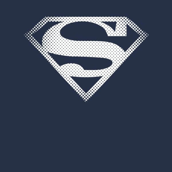Superman Spot Logo Women's T-Shirt - Navy - S
