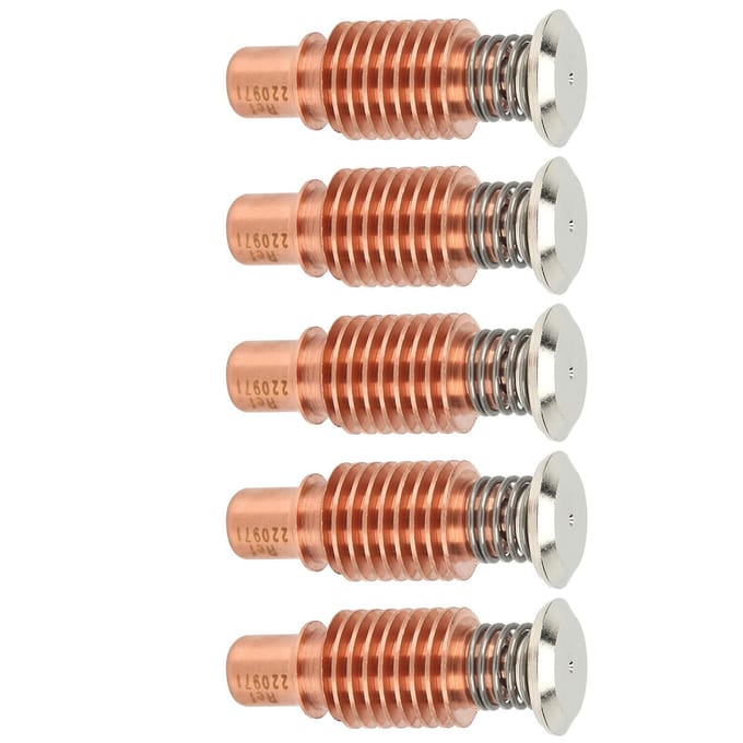 5 Stuks Plasma Toorts Elektrode Koper Hoge Temperatuur Bestendigheid Accessoires 220971
