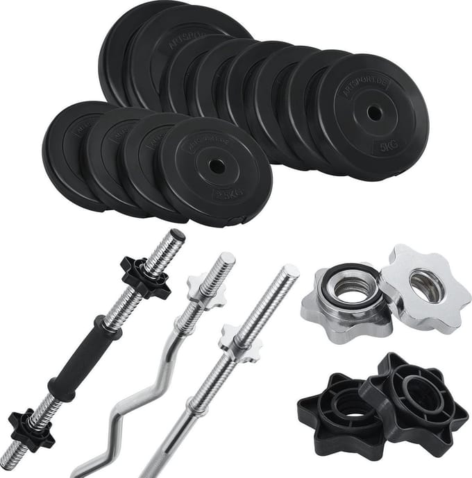 Halterset 3 in 1 / 60kg halterstang