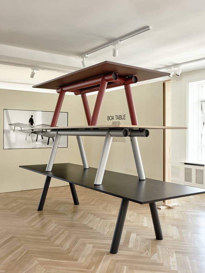 HAY - Boa Tafel Walnoot - bruin