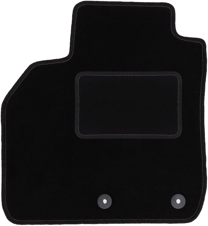 Bestuurdersmat zwart voor: Renault Grand Scenic II minivan (2003-2009)