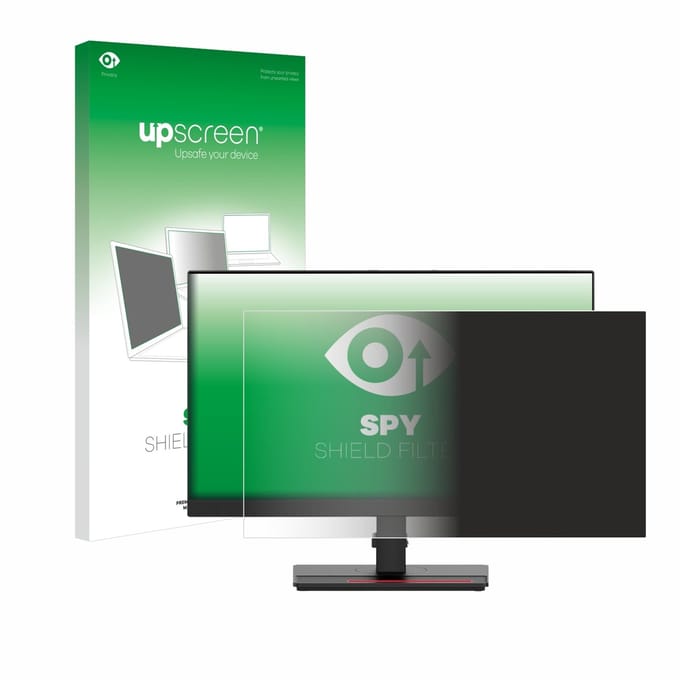 upscreen - privacyscherm voor Lenovo ThinkVision T24i-30 23,8" - privacy filter screenfilter Blauwlichtfilter