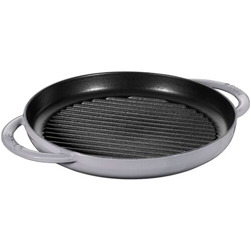 STAUB GRILL PANS - Grillpan - Ø 260mm - Gietijzer - Grafietgrijs
