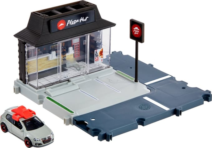 Matchbox Action Drivers Pizza Hut Pizza Run