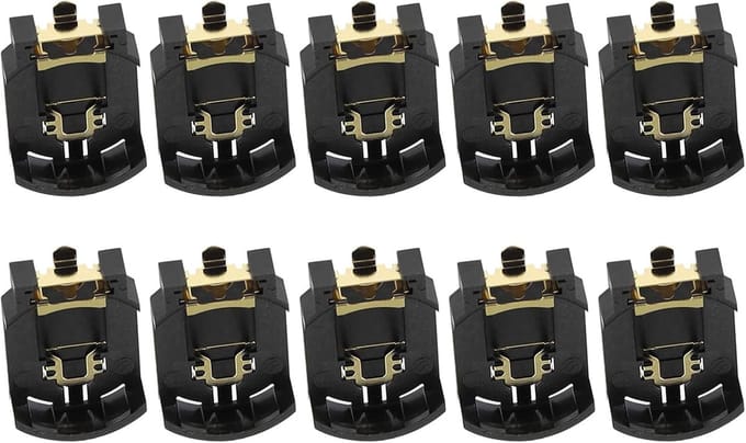 Batterij Houder - CR2025 Case - Compact Opbergen - Schokbestendig ABS - 24 x 16 mm