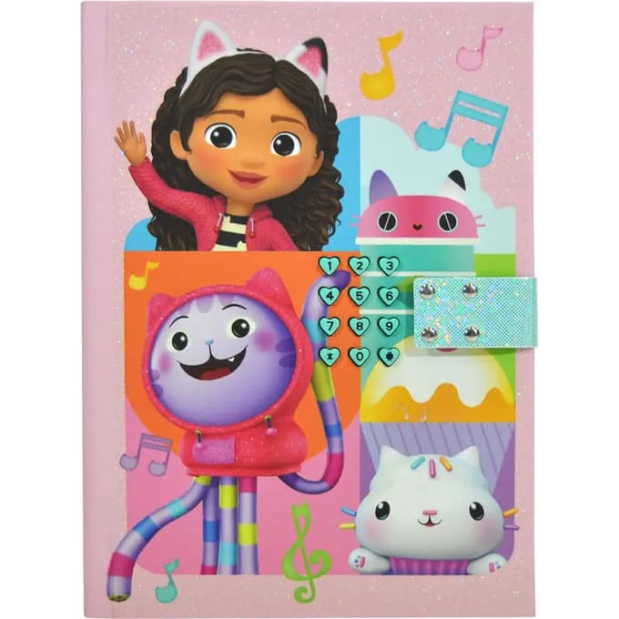 Agenda secret - KIDS LICENSING - GABBY ET LA MAISON MAGIQUE - Avec code - Des 5 ans