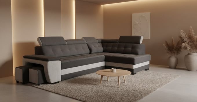 Bed 277x100 cm – Met Hoofdbord – Zwart – Medahomestore