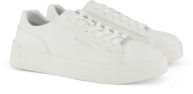 Bugatti lage sneakers wit