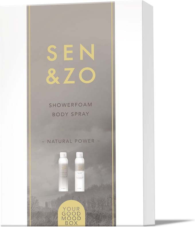 Sen & Zo Pakket Natural Power Good Mood Box Bodyspray & Showerfoam