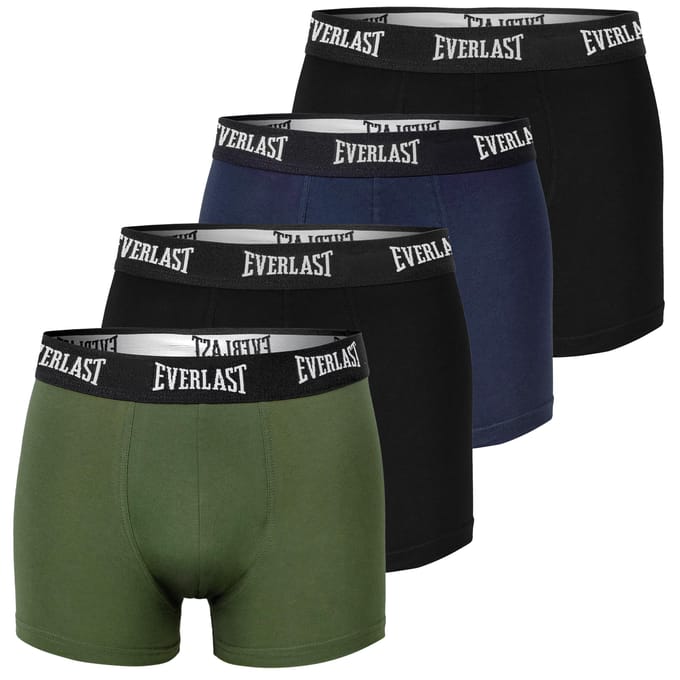 Everlast - Herenboxers - Katoen - Set van 4 - Maat M