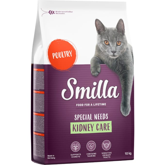 Dubbelpak: Smilla Kattenvoer 2 x 10 kg - Adult Kidney Care