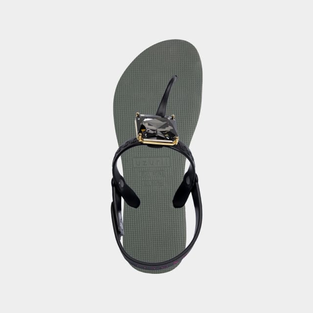 Uzurii | Teenslippers | Dames | Zilver | Maat 39/40