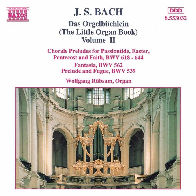 Wolfgang Rübsam - J.S. Bach: Orgelbuchlein 2 (CD)