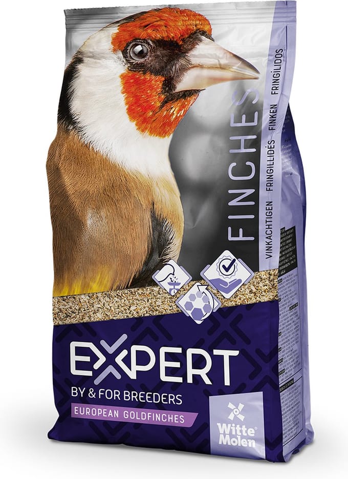 Witte Molen - Binnenvogelvoer - Vogel - Expert Putters 2kg - 1st
