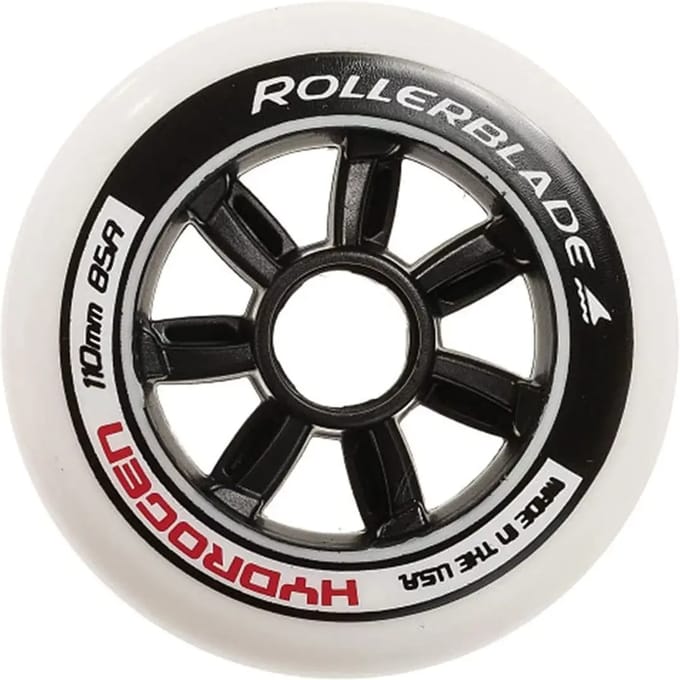 Rollerblade Hydrogen Schaatswielen 8 Eenheden Zilver 110 mm/85A