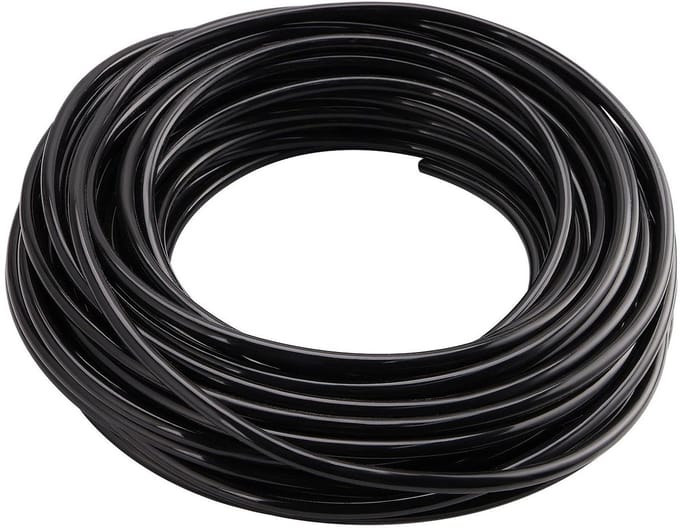 Micro irrigatieslang - Tuinslang - Tuin Bewatering - Duurzaam Plastic Materiaal - 20 Meter - Zwart