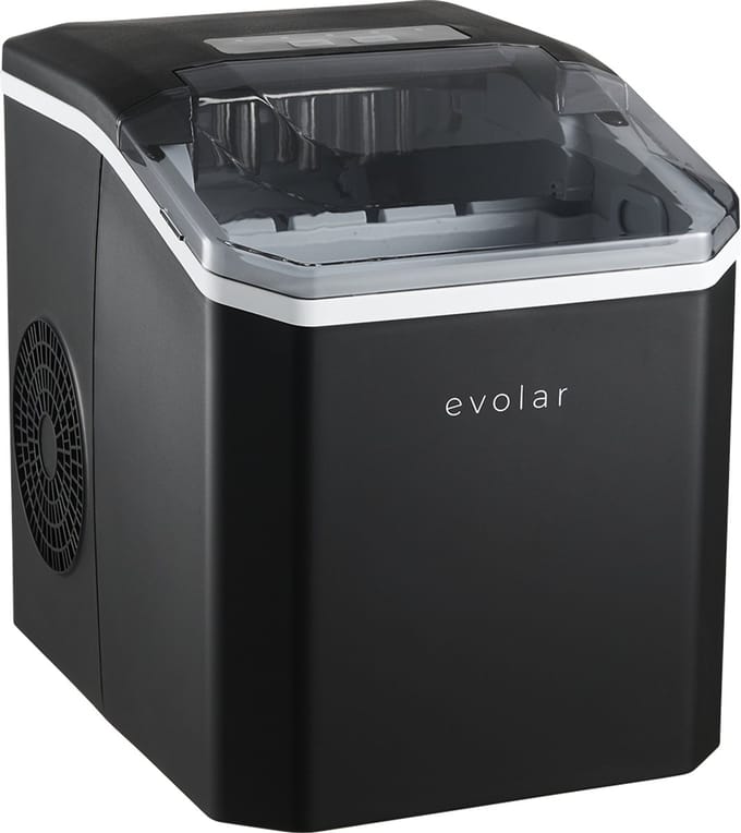 Evolar Bullet IJsblokjesmachine - Holle Bullet IJsblokjes - Zwart