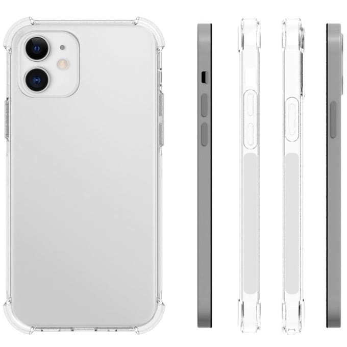 imoshion Hoesje - Geschikt voor Apple iPhone 12 Mini - Shockproof Case - Transparant