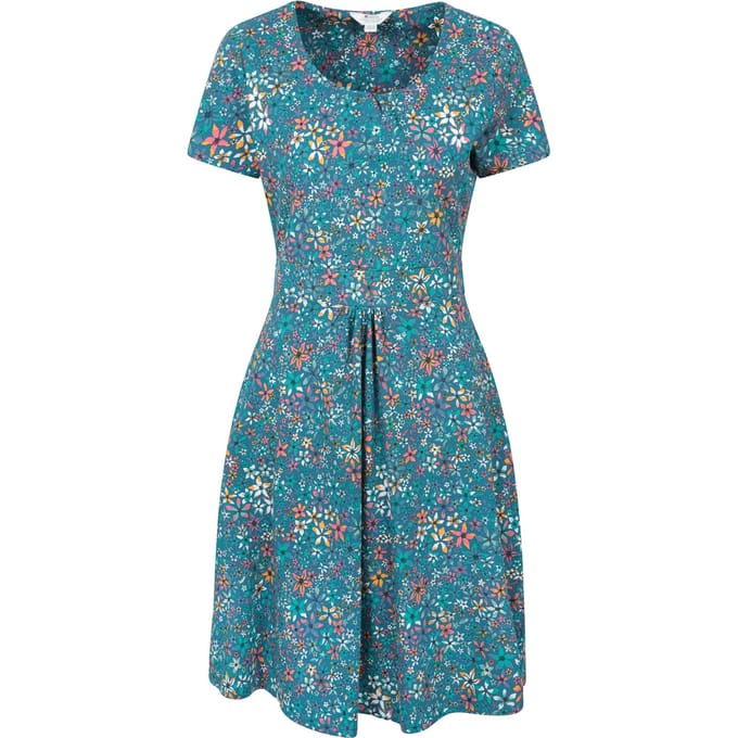 Mountain Warehouse Dames Orchid Floral UV Jurk (Gemengd)