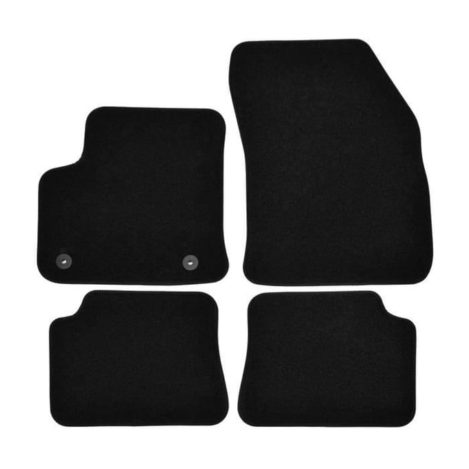Tapis de sol - Peugeot - 208 Electric - 4 pièces - Antidérapant - Imperméable