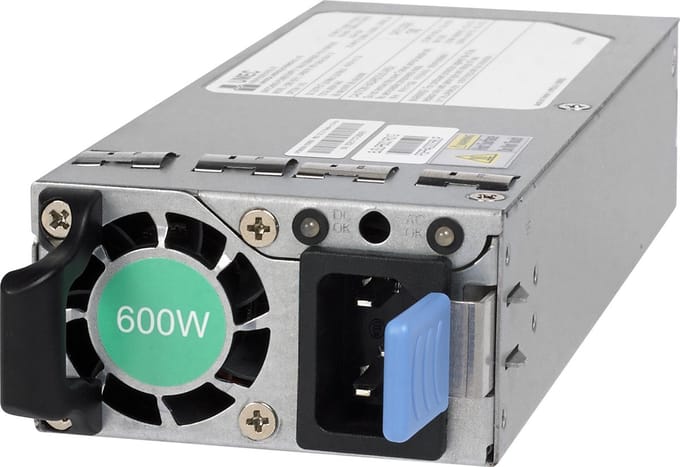 Netgear - strømforsyning - 600 Watt Voeding - 600 Watt - ATX - 80 Plus