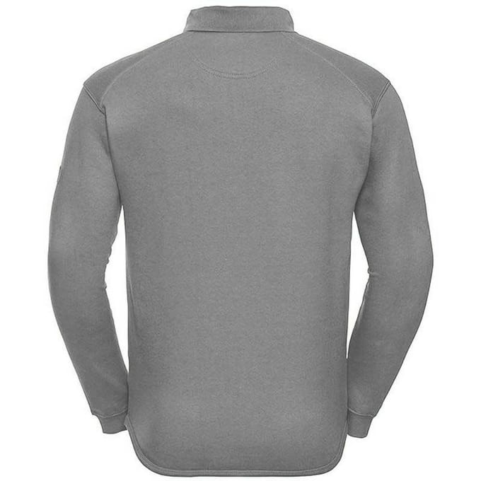 Russell Europe Mens Heavy Duty Collar Sweatshirt (Licht Oxford)