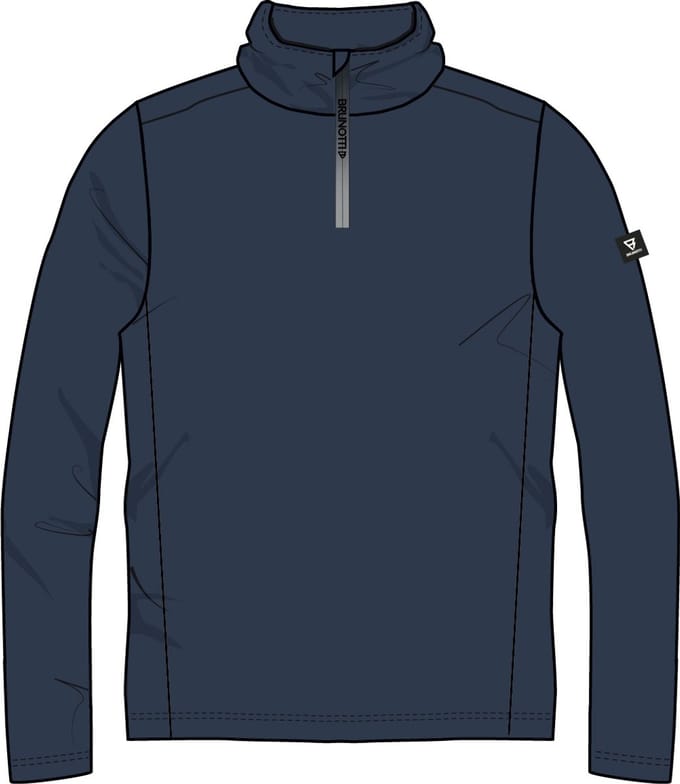 Brunotti - Heros Men Fleece | Titanium - S