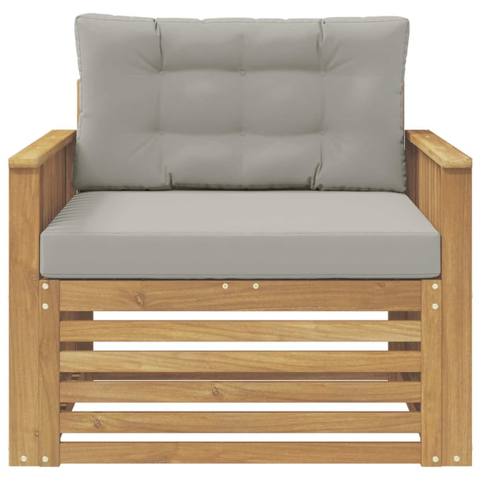 vidaXL - Buitensofa - Polyester - Wit