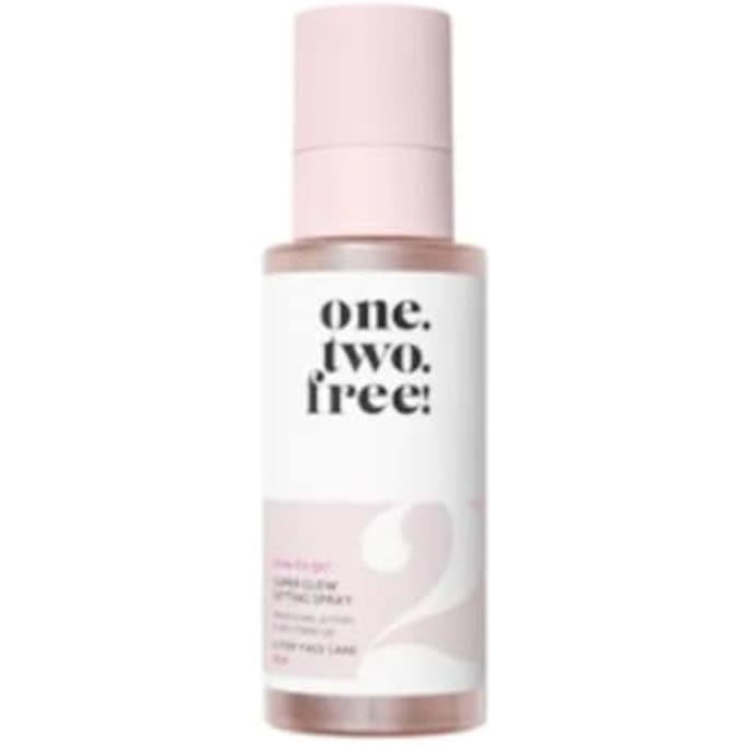 One.two.free! Gezichtsverzorging Super Glow Setting Spray Hydratatie Dames 125 ml