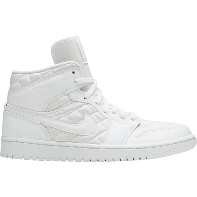 Air Jordan 1 Mid SE pour femme 'Blanc Matelassé' 42.5