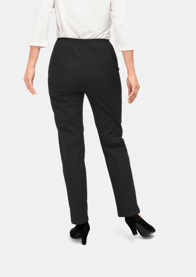 Jeansbroek - zwart - Gr. 38 van Goldner Fashion