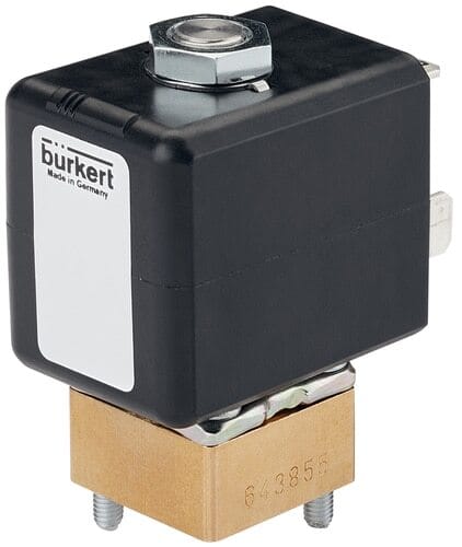 Magneetventiel NC 6 mm Plugin Kunststof EPDM 0-4bar/58psi 24VDC 7011 20119121