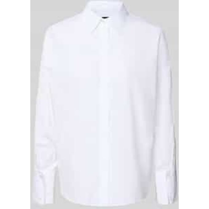Regular fit overhemdblouse van puur katoen, model 'BINALIA‘