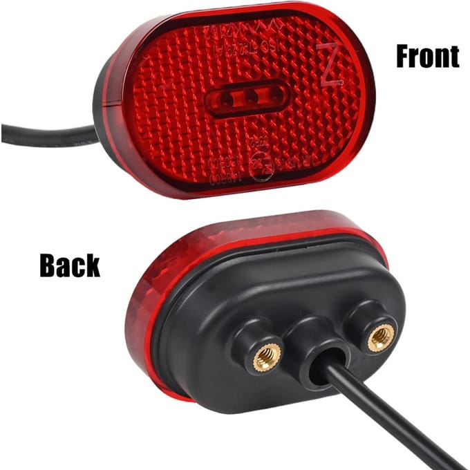Elektrische Scooter Achterlicht Remlicht Compatibel voor Xiaomi Mi4 Ultra Elektrische Scooter red