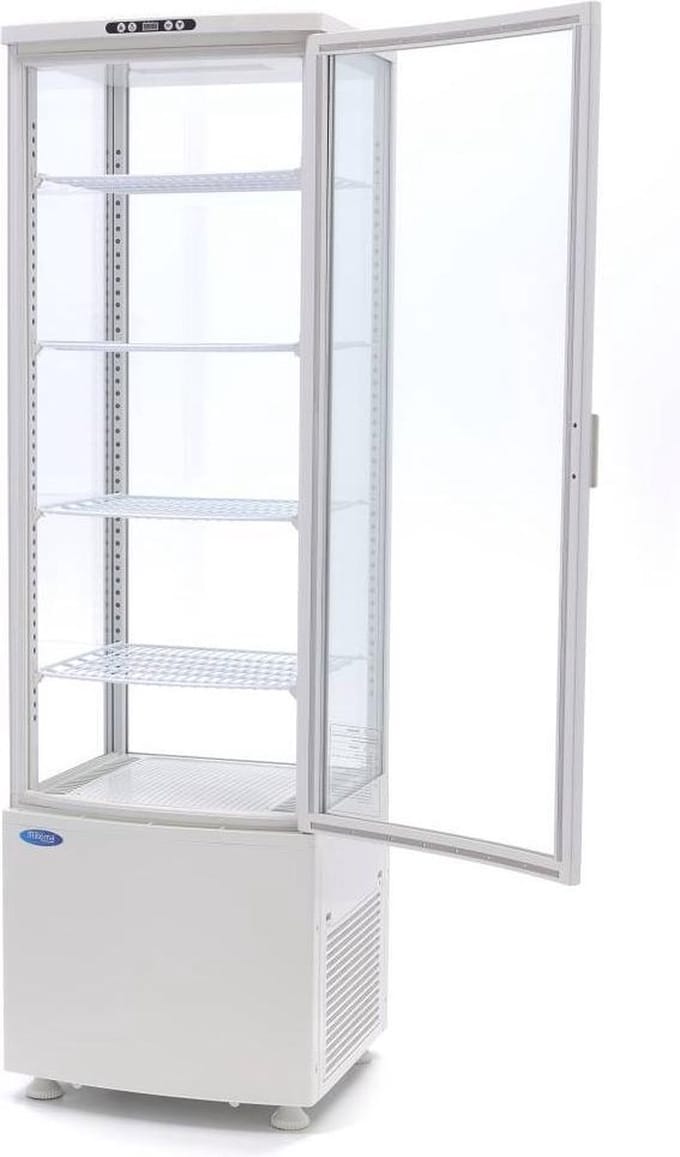 Koelvitrine - 235 L - 52 cm - Wit