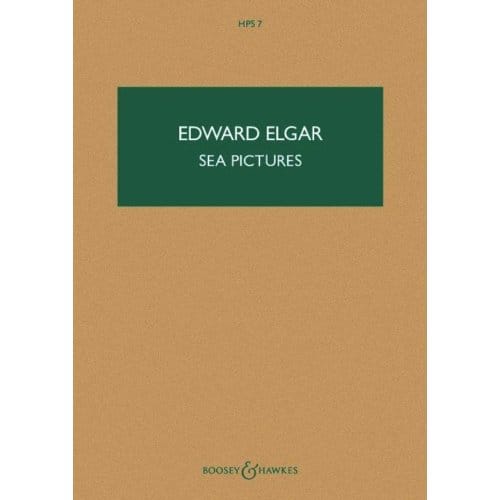 Sea Pictures - Hawkes Pocket Scores - Elgar, Edward