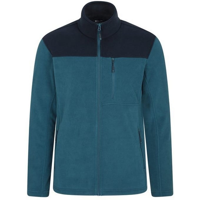 Mountain Warehouse Heren Buchanan Fleece Jas (Blauw)