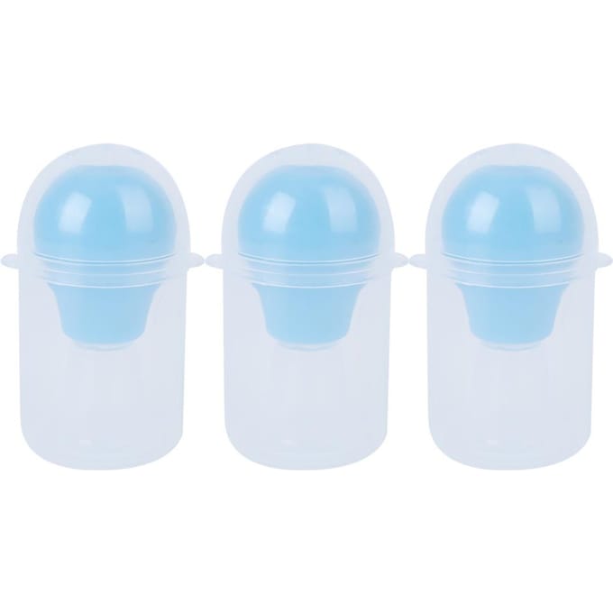 3 stuks Tepelkolf Zuiger Moeder Tepel Corrigerend Schild Beschermer Borstvoedingshulpmiddelen white
