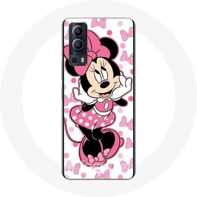 Coque Vivo Y72 Minnie Mouse Dessin animé mignon rose