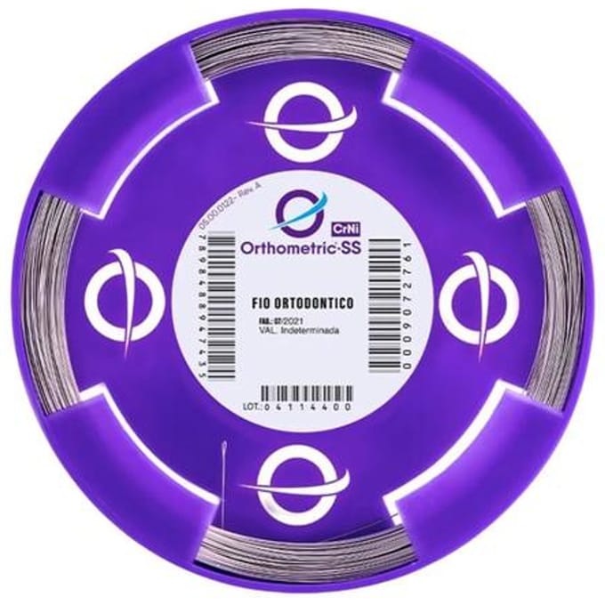 OrthoMetric SS CrNi Elastische Harde Draden Rond Op Rol 50gr