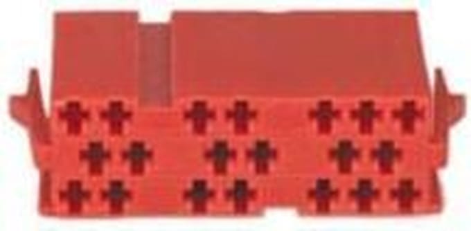 conn. mannelijk  20-pin MINI ISO conn.  10 stuks