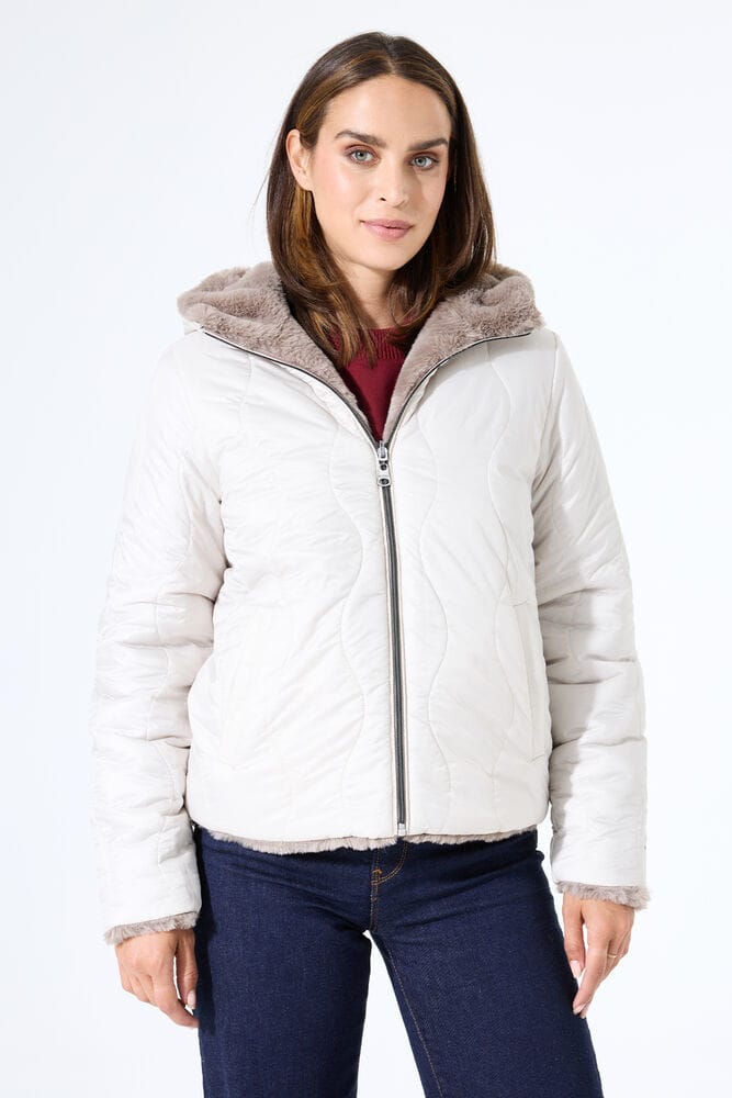 Reversible Parka voor vrouwen Garcia
