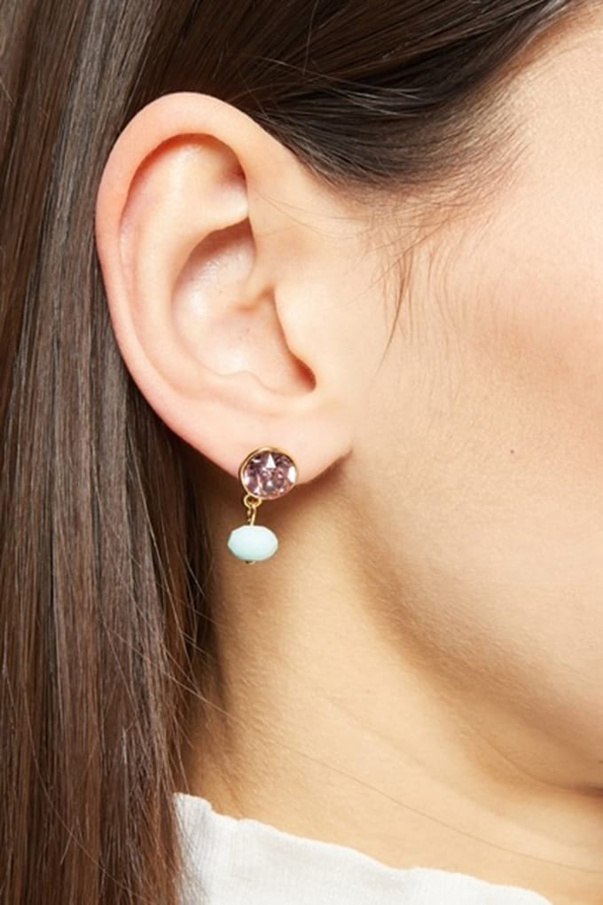 OTAZU Classic Mint Earrings Taglia: OS | Orecchini Outlet | Donna | Ciano