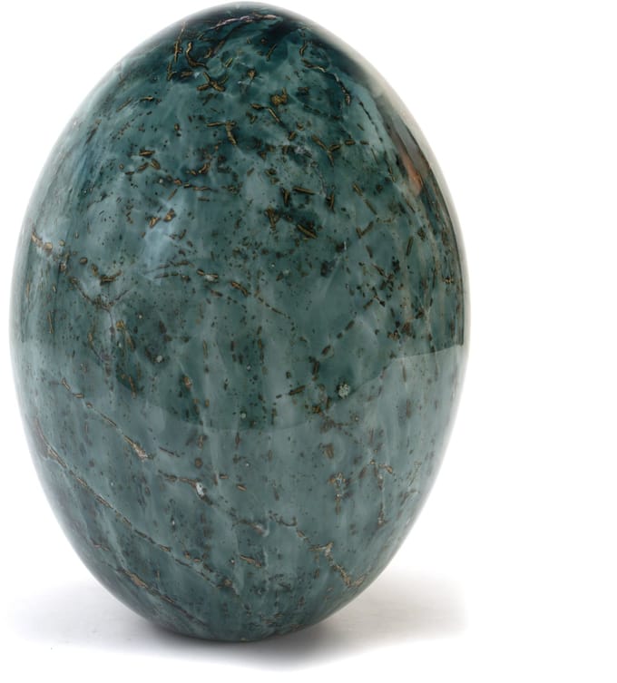 Loranto - Urnen - Ovaal Groen/Bladgoud - Luxe Urn - Glasurn - EU