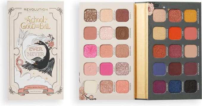Makeup Revolution x The School Of Good & Evil Spell Book Eyeshadow Palette - Oogschaduw