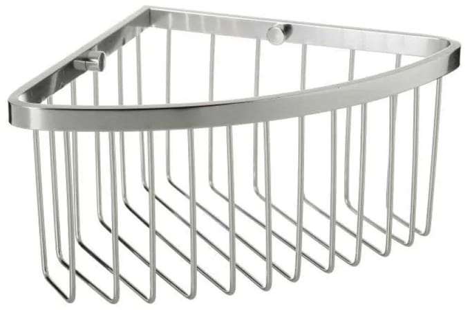 Tatay Douche Hoekmandje 20x11.5x20 Cm Zilver