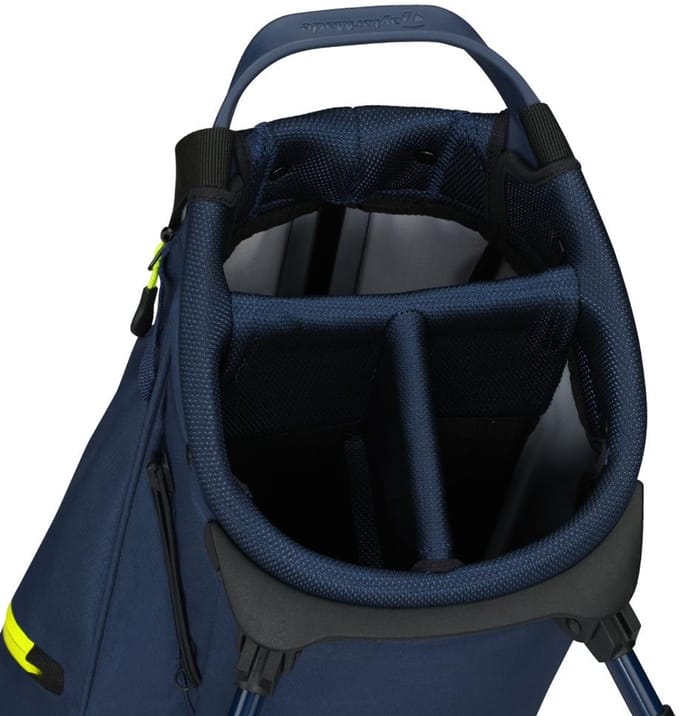 TaylorMade Flextech Carry Standbag 2026 - Blauw Wit Geel